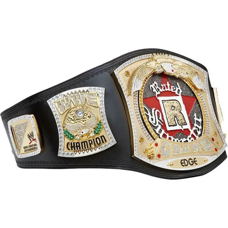 Edge Spinner R Championship Title Wrestling Title Belts