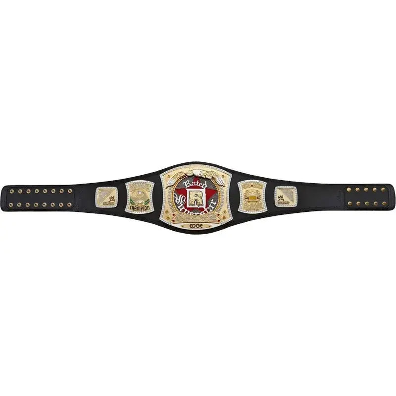 Edge Spinner R Championship Title Wrestling Title Belts