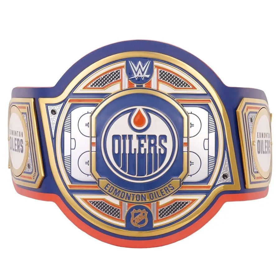 Edmonton Oilers NHL Championship Belt Wrestling Title Belts