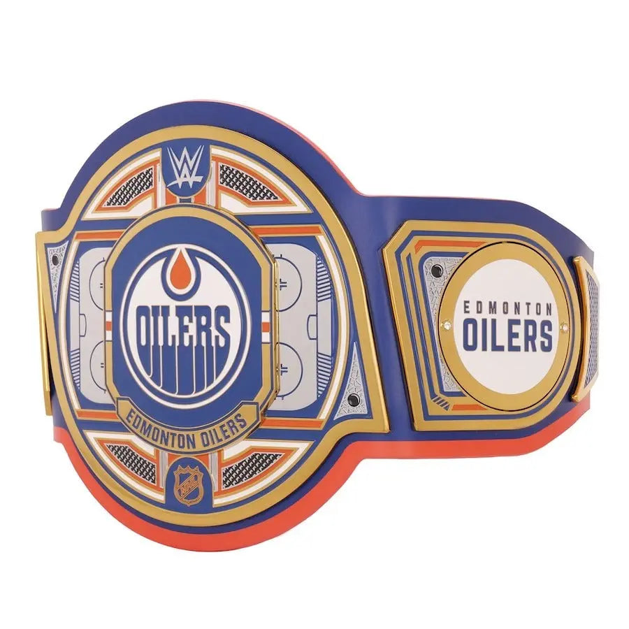 Edmonton Oilers NHL Championship Belt Wrestling Title Belts