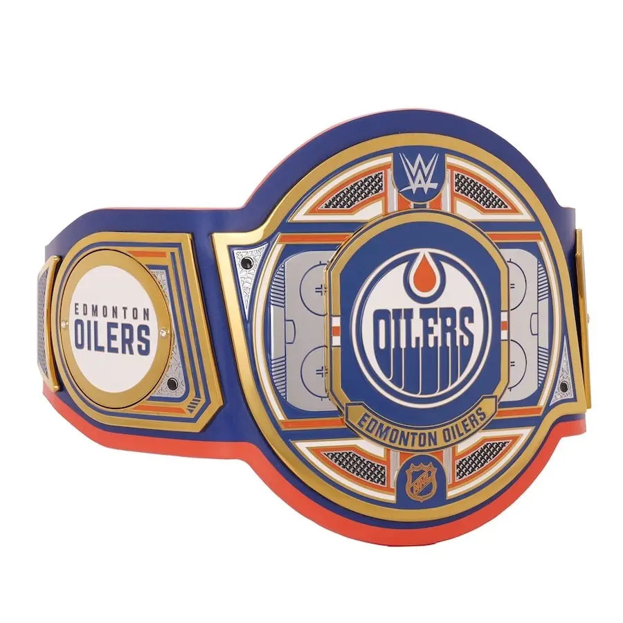 Edmonton Oilers NHL Championship Belt Wrestling Title Belts