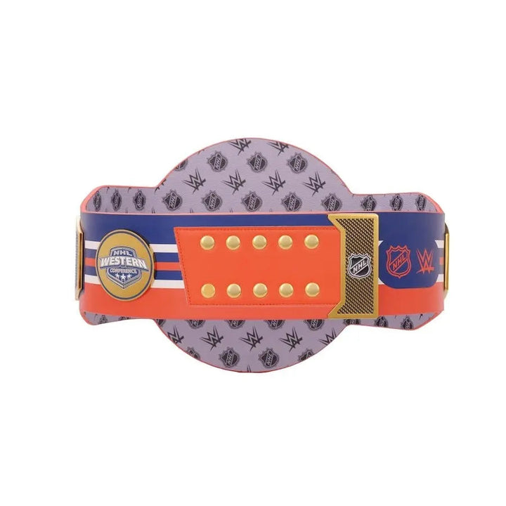 Edmonton Oilers NHL Championship Belt Wrestling Title Belts