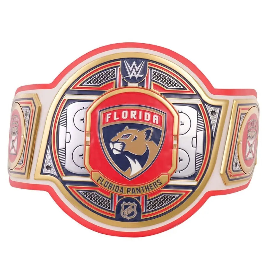 Florida Panthers NHL Championship Belt Wrestling Title Belts