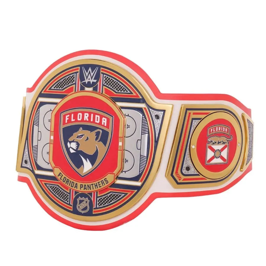 Florida Panthers NHL Championship Belt Wrestling Title Belts