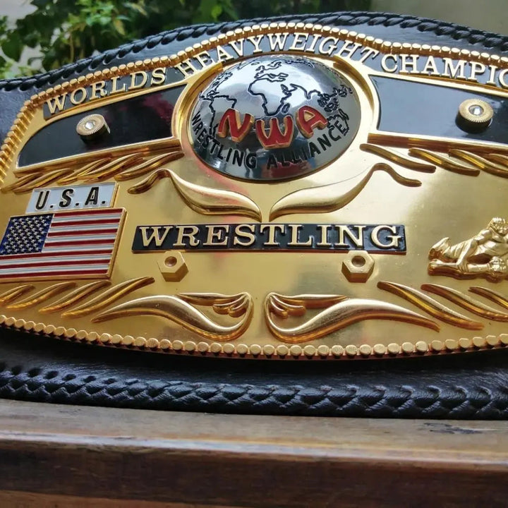 HEAVYWEIGHT 3D CNC MADE CHAMPIONSHIP BELT Wrestling Title Belts
