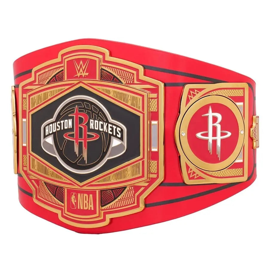 Houston Rockets NBA Championship Belt Wrestling Title Belts