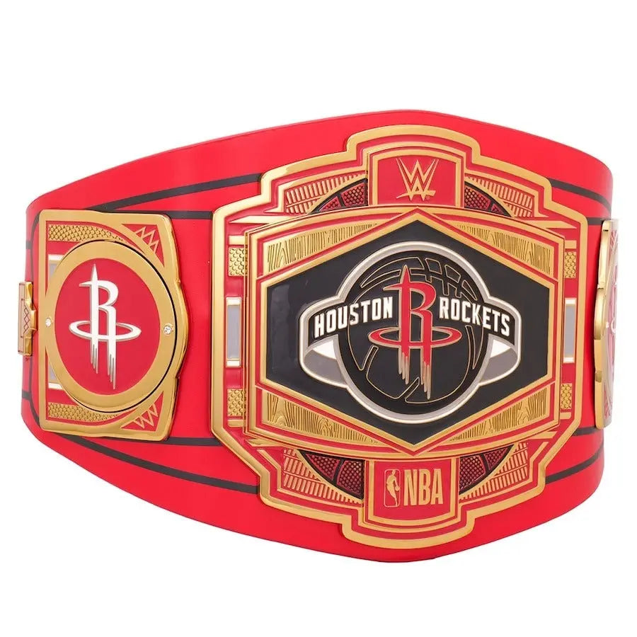 Houston Rockets NBA Championship Belt Wrestling Title Belts