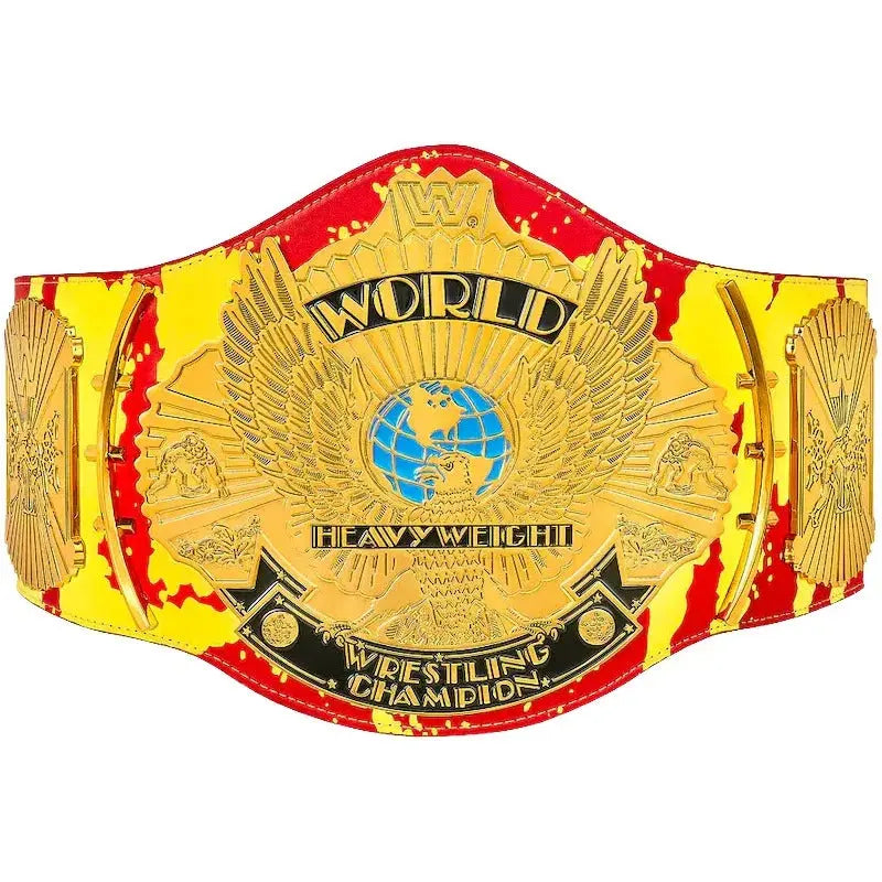 Hulk Hogan Hulkamania Customized Championship Wrestling Title Belts