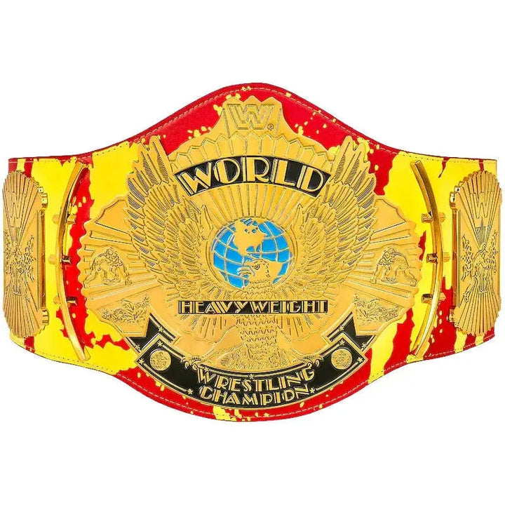 Hulk Hogan Hulkamania Customized Championship Wrestling Title Belts