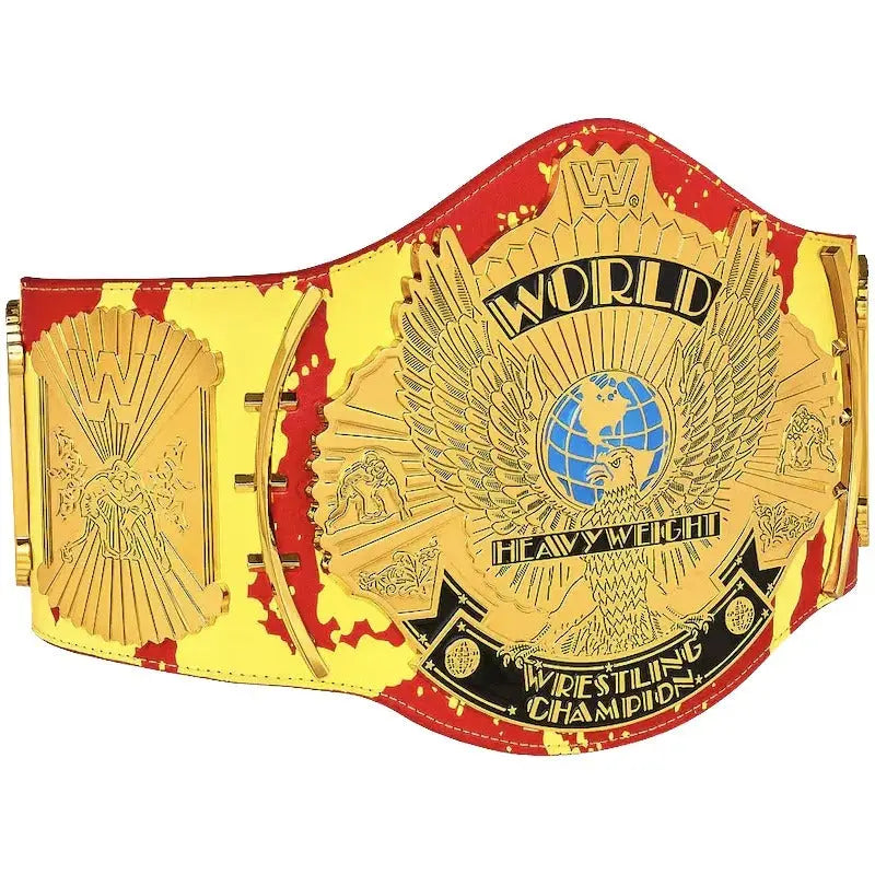 Hulk Hogan Hulkamania Customized Championship Wrestling Title Belts