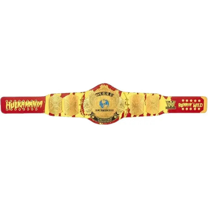 Hulk Hogan Hulkamania Customized Championship Wrestling Title Belts