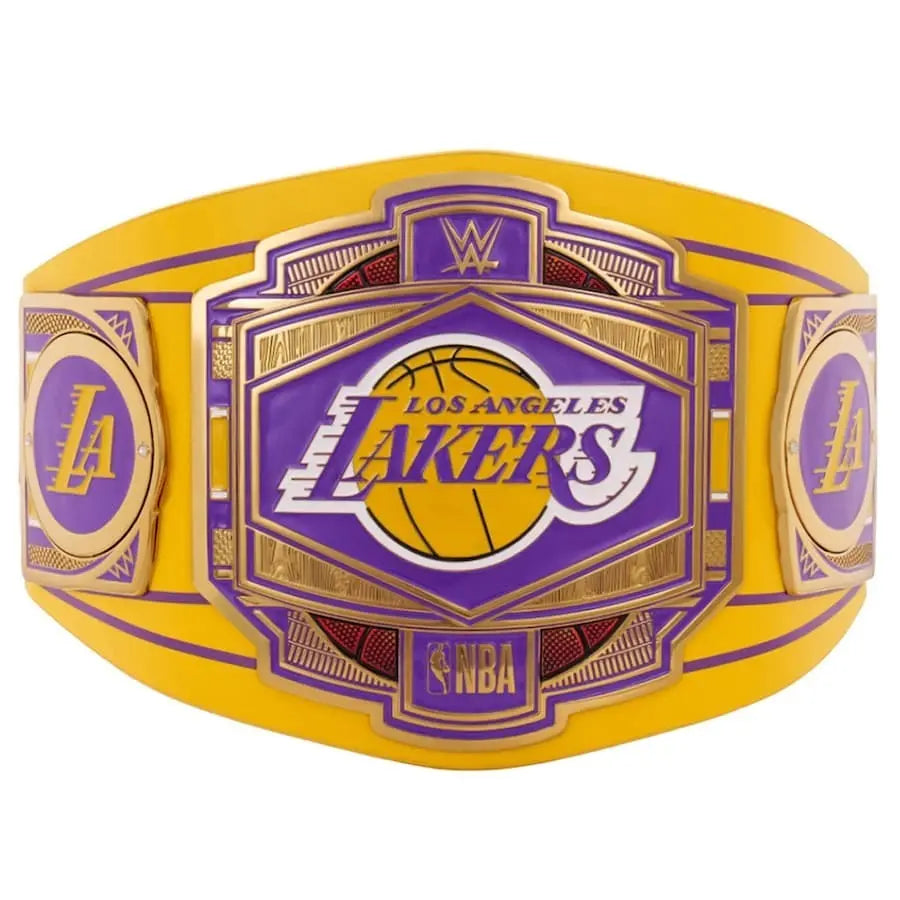Los Angeles Lakers NBA Championship Belt Wrestling Title Belts