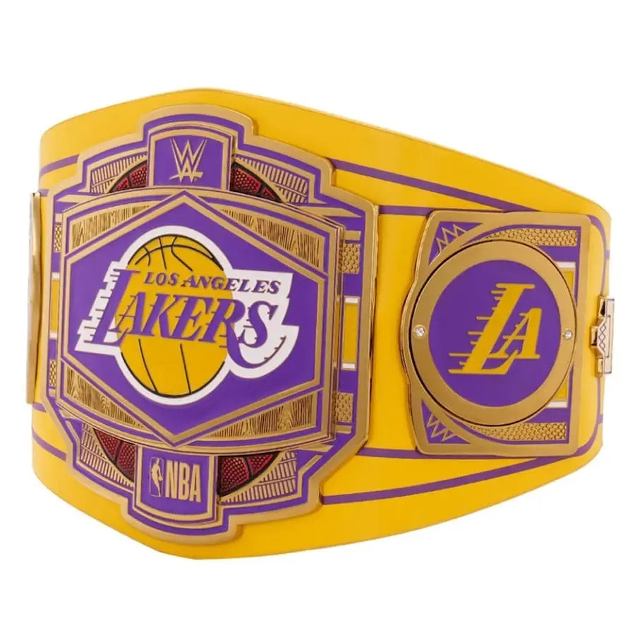 Los Angeles Lakers NBA Championship Belt Wrestling Title Belts