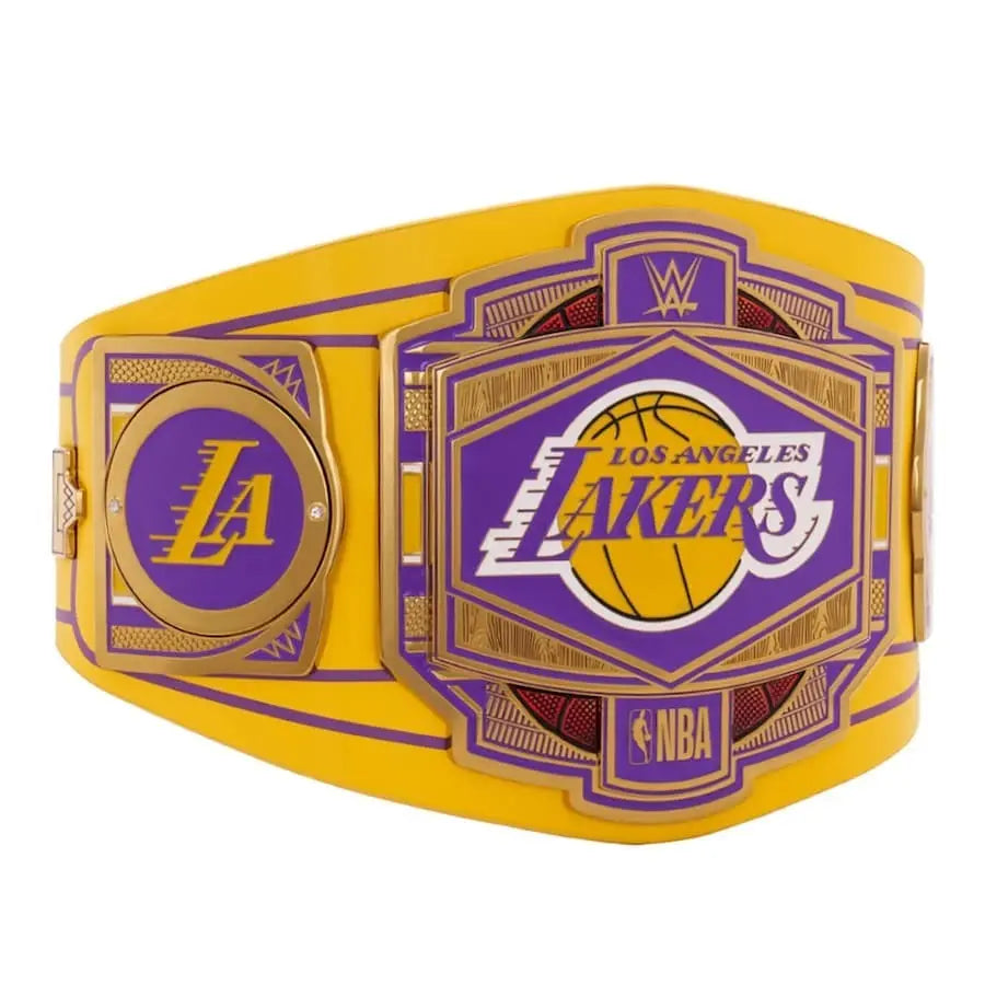 Los Angeles Lakers NBA Championship Belt Wrestling Title Belts