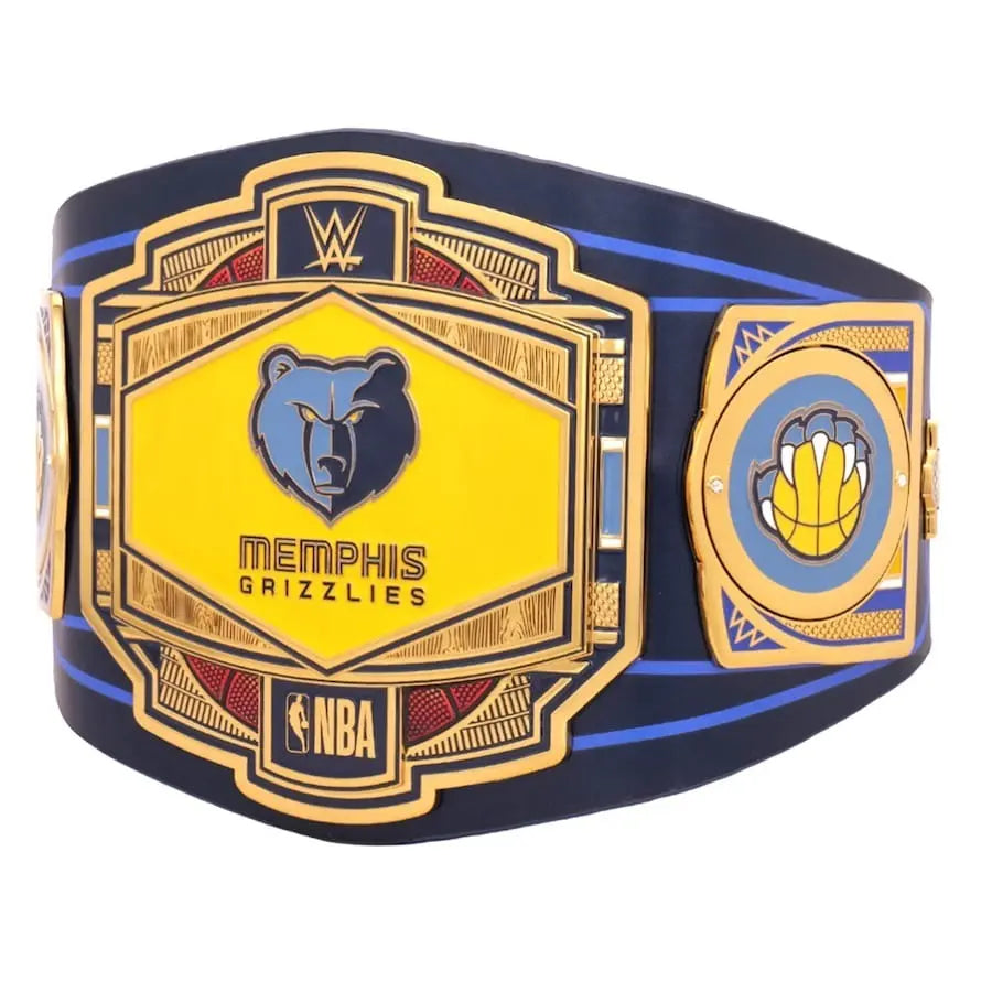 Memphis Grizzlies NBA Championship Belt Wrestling Title Belts