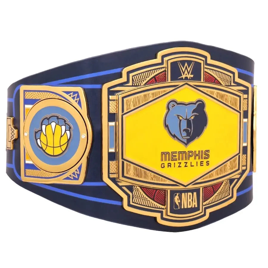Memphis Grizzlies NBA Championship Belt Wrestling Title Belts