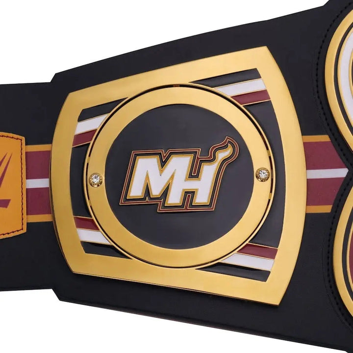 Miami Heat NBA Championship Belt Wrestling Title Belts