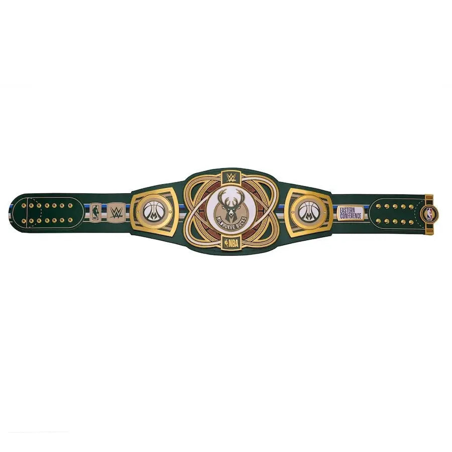 Milwaukee Bucks NBA Championship Belt Wrestling Title Belts