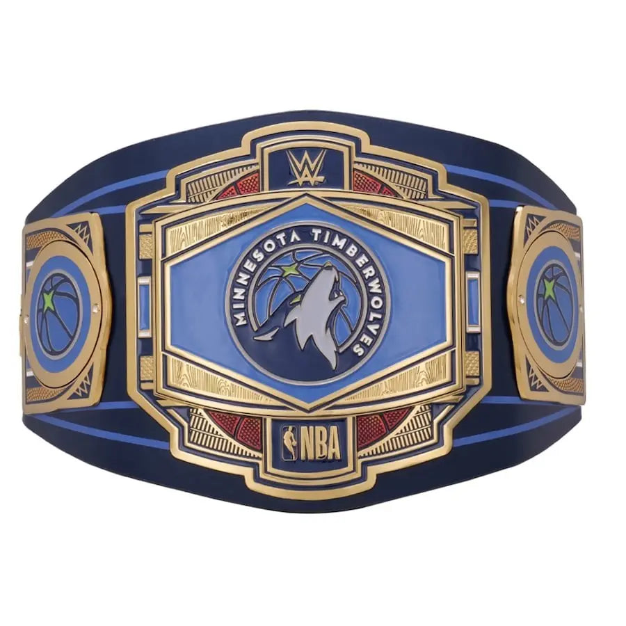 Minnesota Timberwolves NBA Championship Belt Wrestling Title Belts