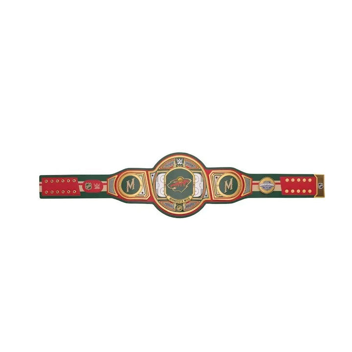 Minnesota Wild NHL Championship Belt Wrestling Title Belts