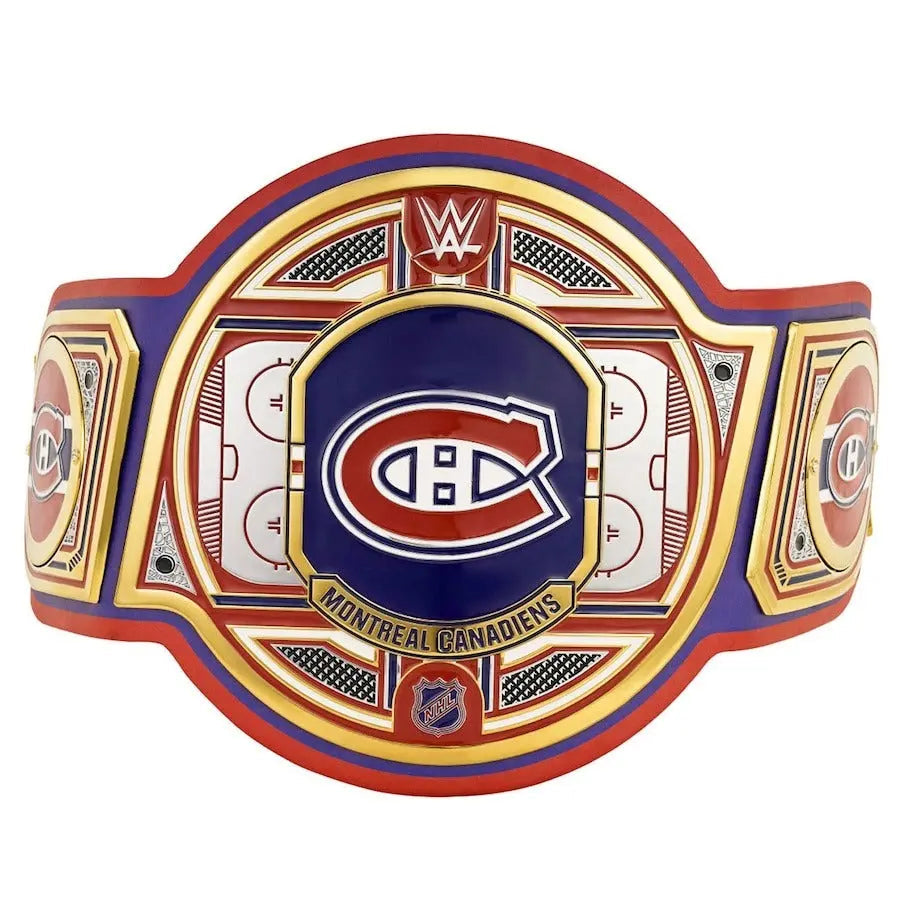 Montreal Canadiens NHL Championship Belt Wrestling Title Belts