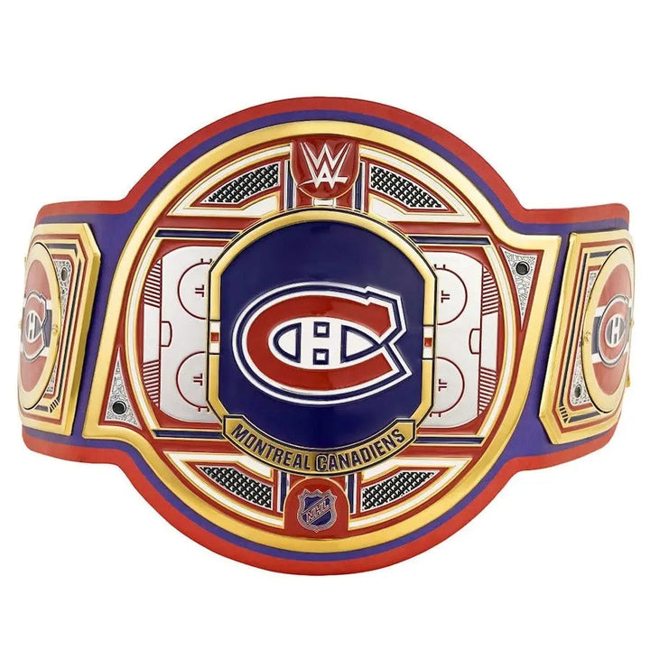 Montreal Canadiens NHL Championship Belt Wrestling Title Belts