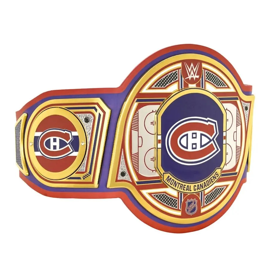 Montreal Canadiens NHL Championship Belt Wrestling Title Belts