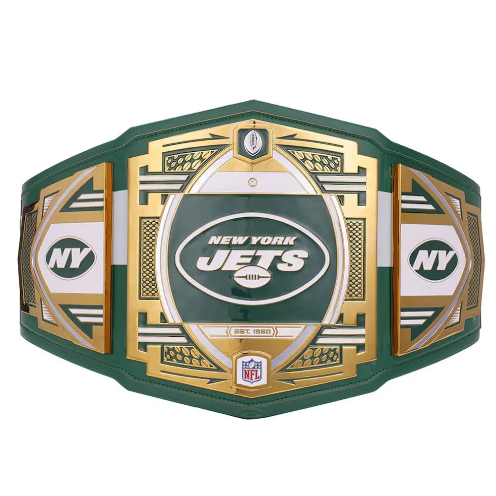New York Jets WWE Legacy Title Belt Wrestling Title Belts