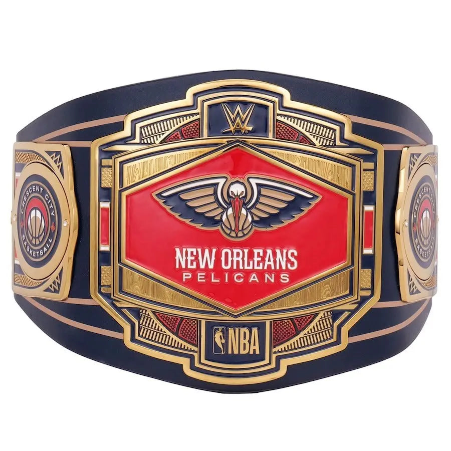 New Orleans Pelicans NBA Championship Belt Wrestling Title Belts