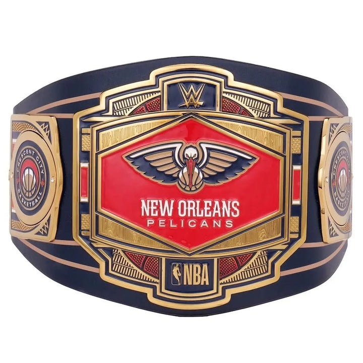 New Orleans Pelicans NBA Championship Belt Wrestling Title Belts