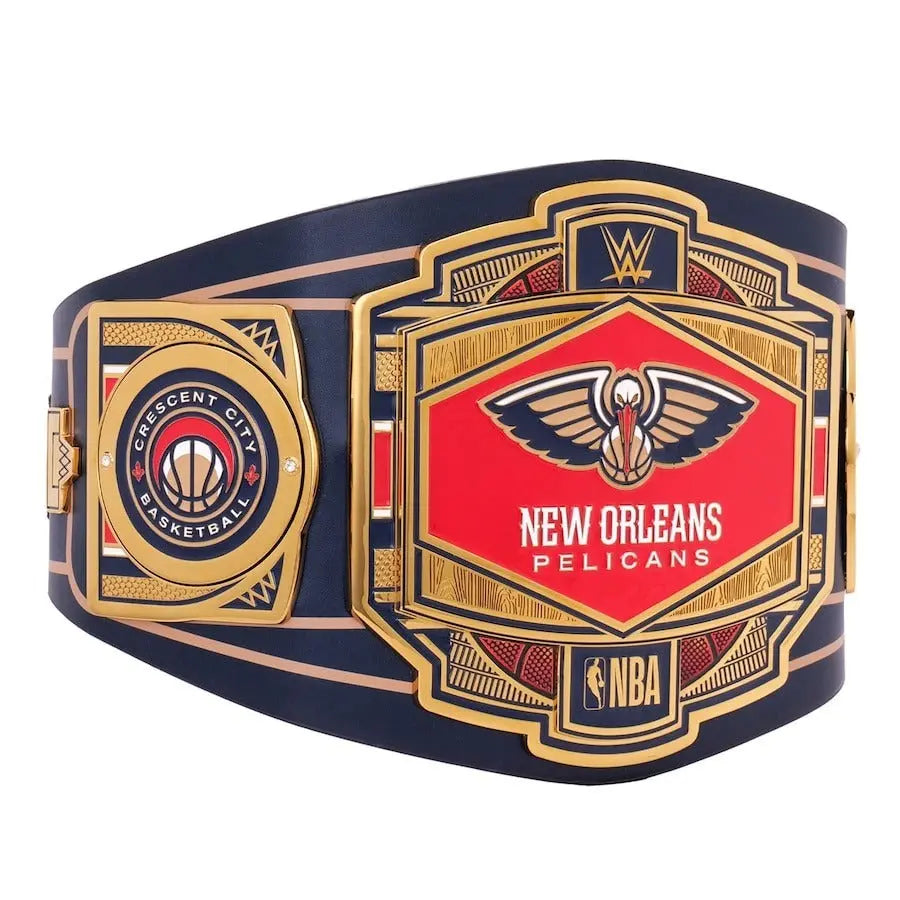 New Orleans Pelicans NBA Championship Belt Wrestling Title Belts
