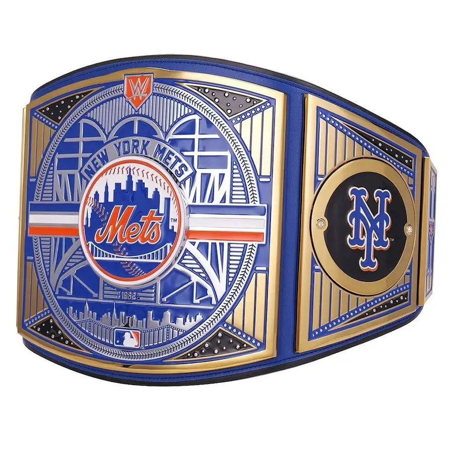 New York Mets MLB Championship Belt Wrestling Title Belts