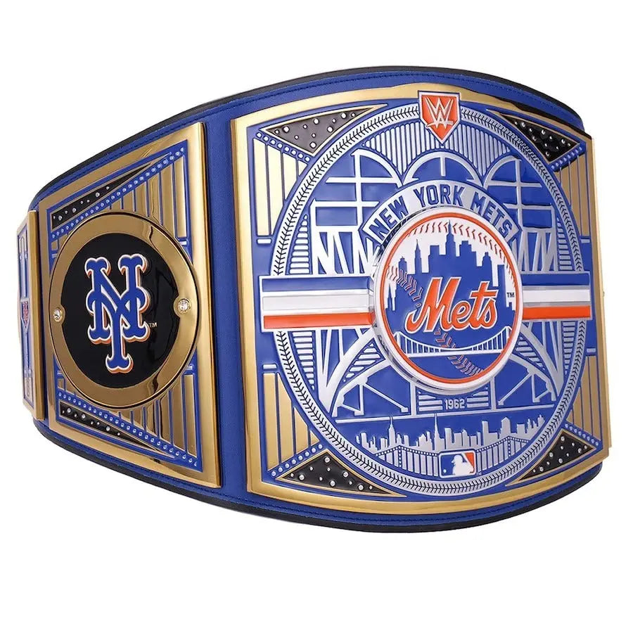 New York Mets MLB Championship Belt Wrestling Title Belts