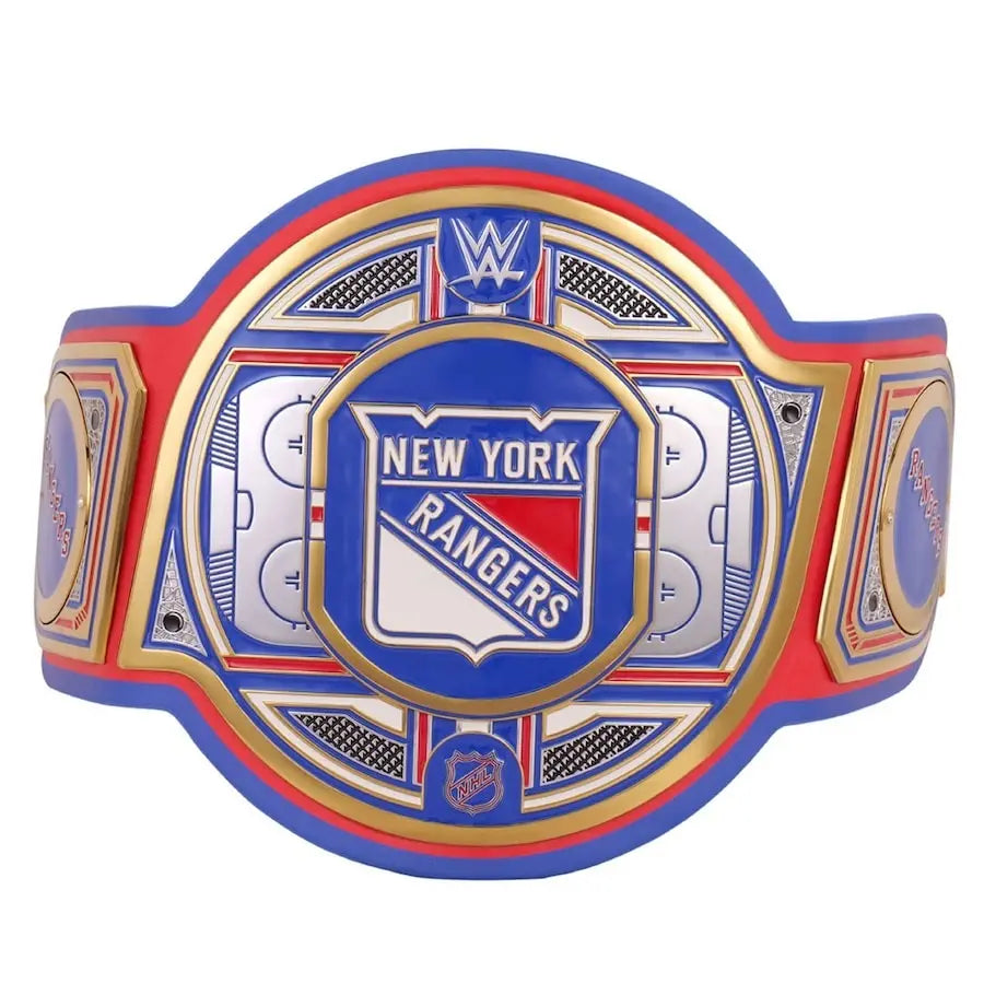 New York Rangers NHL Championship Belt Wrestling Title Belts