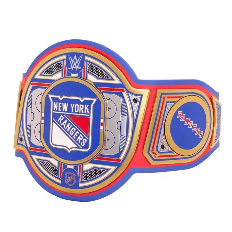 New York Rangers NHL Championship Belt Wrestling Title Belts
