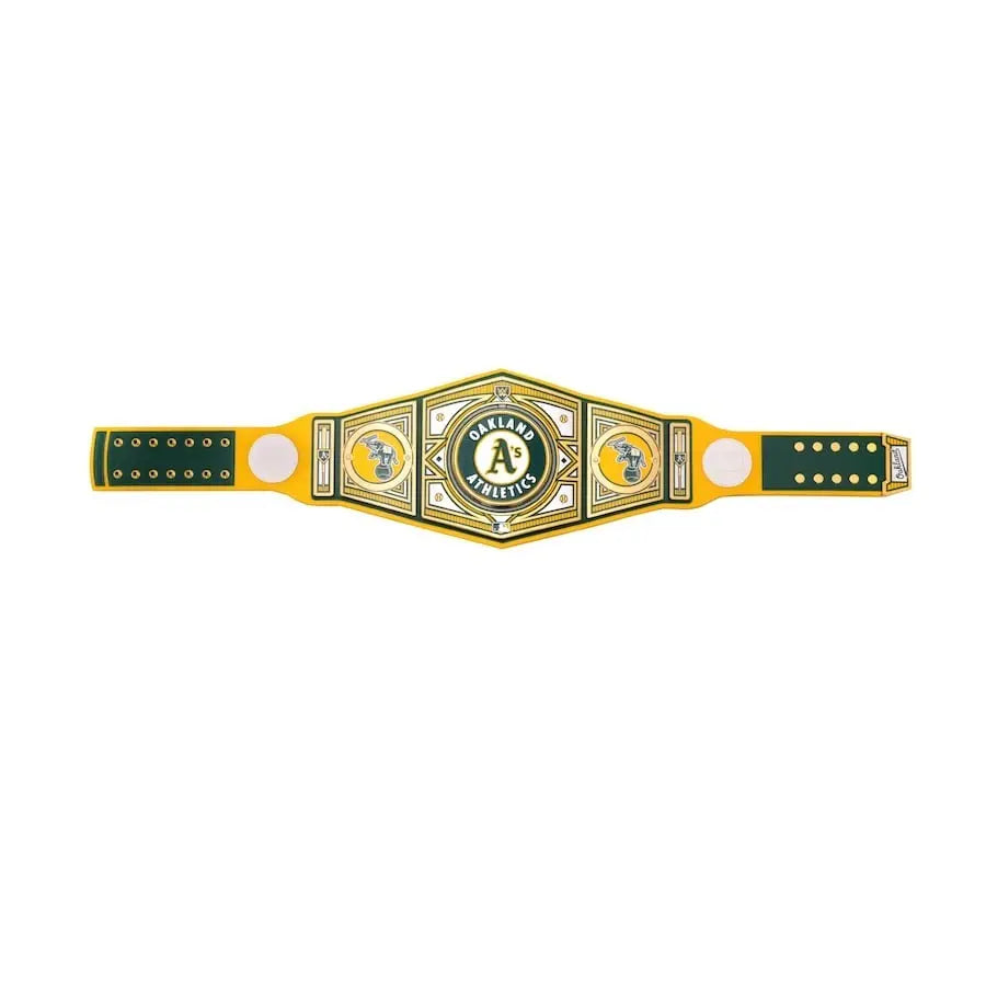 Oakland Athletics MLB Championship Belt Wrestling Title Belts
