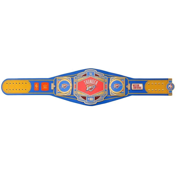Oklahoma City Thunder NBA Championship Belt Wrestling Title Belts