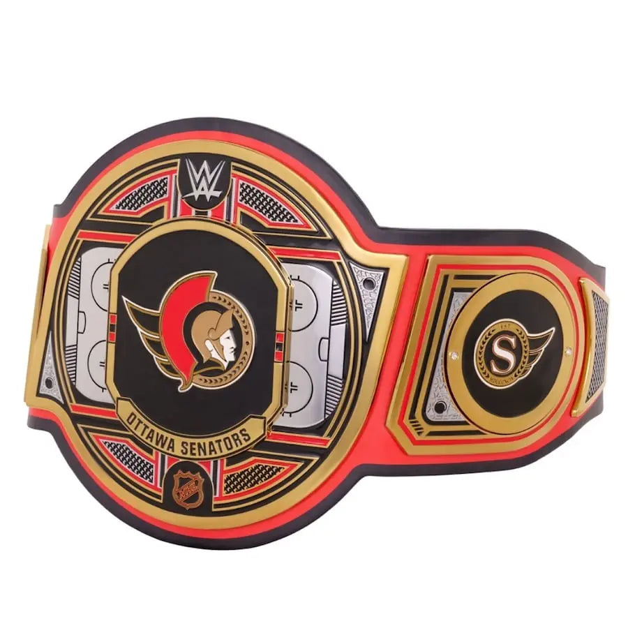 Ottawa Senators NHL Championship Belt Wrestling Title Belts