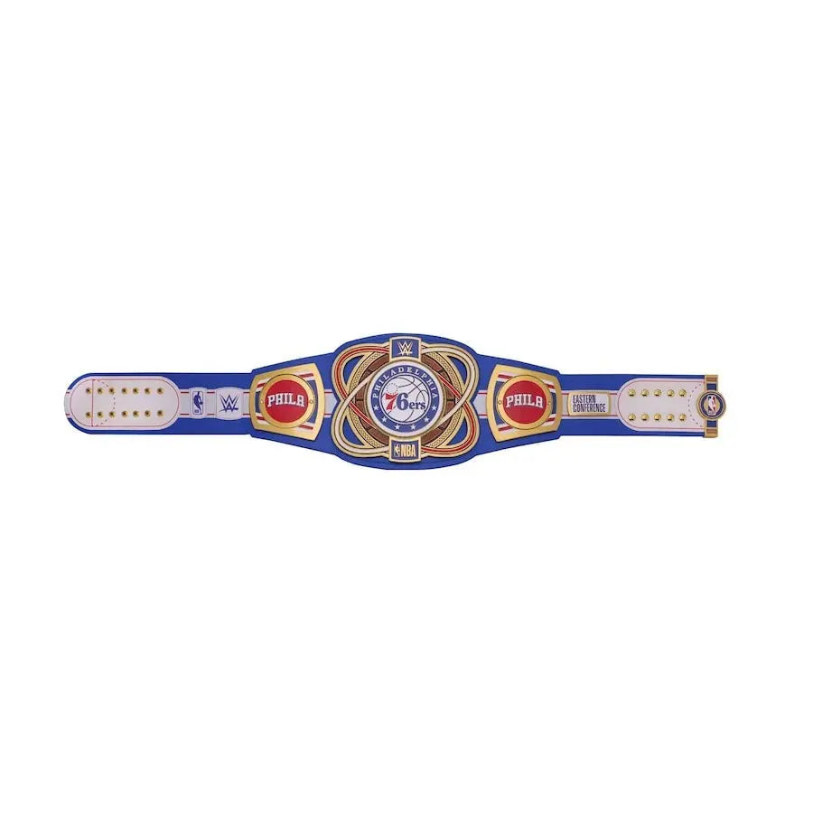 Philadelphia 76ers NBA Championship Belt Wrestling Title Belts