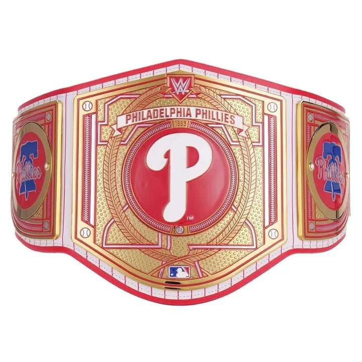 Philadelphia Phillies MLB Championship Belt Wrestling Title Belts