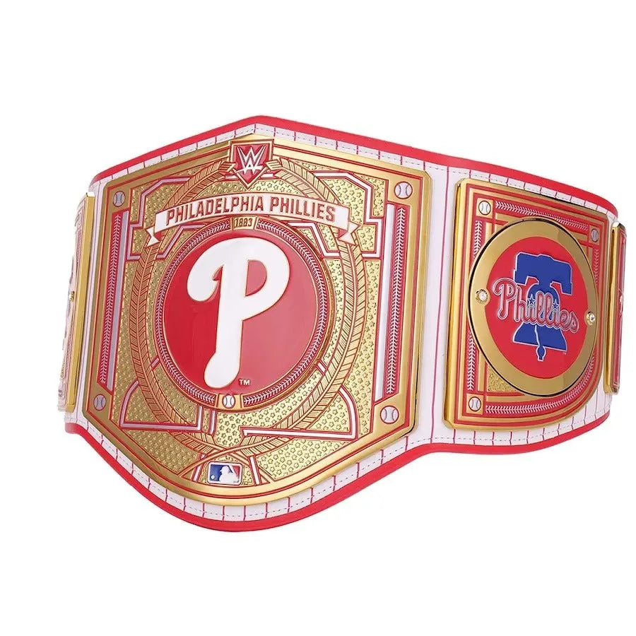Philadelphia Phillies MLB Championship Belt Wrestling Title Belts