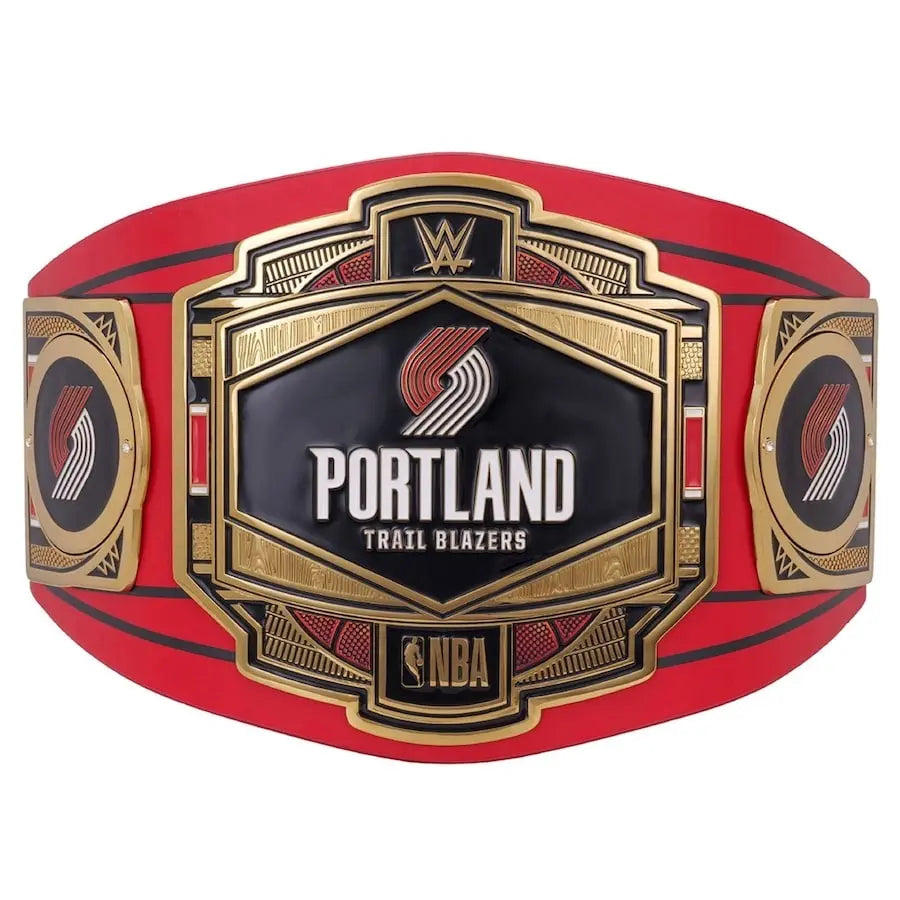 Portland Trail Blazers NBA Championship Belt Wrestling Title Belts