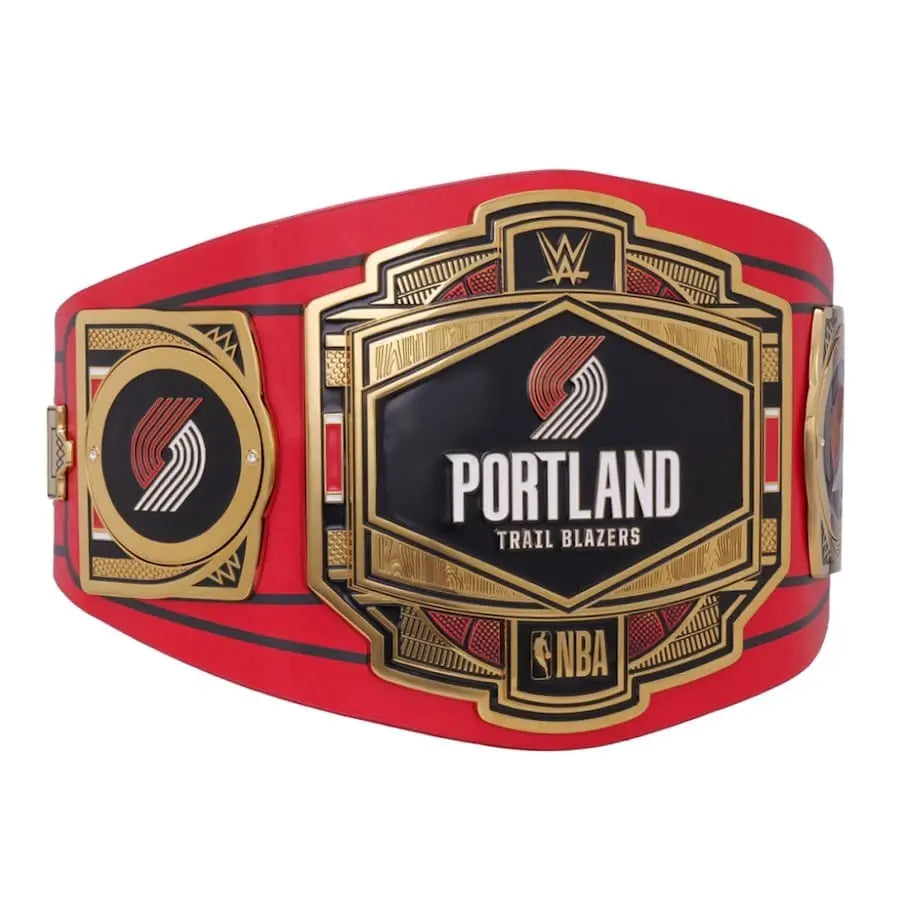 Portland Trail Blazers NBA Championship Belt Wrestling Title Belts