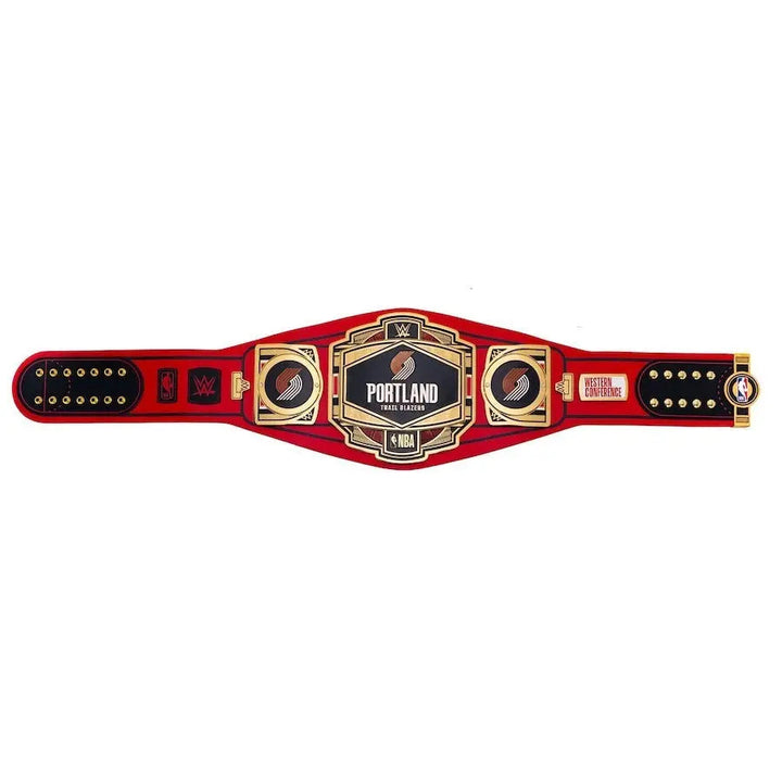 Portland Trail Blazers NBA Championship Belt Wrestling Title Belts