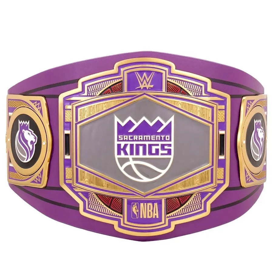 Sacramento Kings NBA Championship Belt Wrestling Title Belts