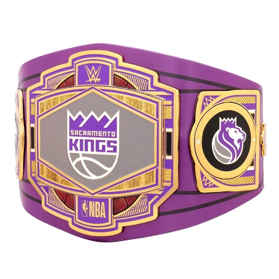 Sacramento Kings NBA Championship Belt Wrestling Title Belts