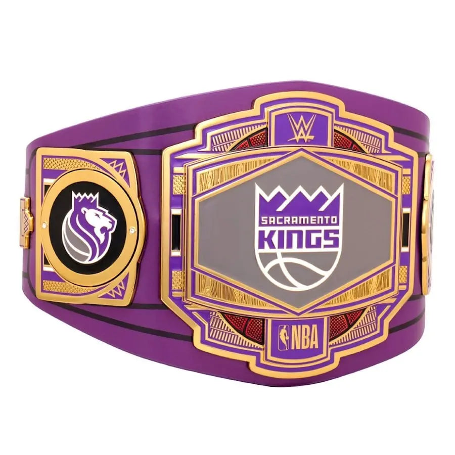 Sacramento Kings NBA Championship Belt Wrestling Title Belts