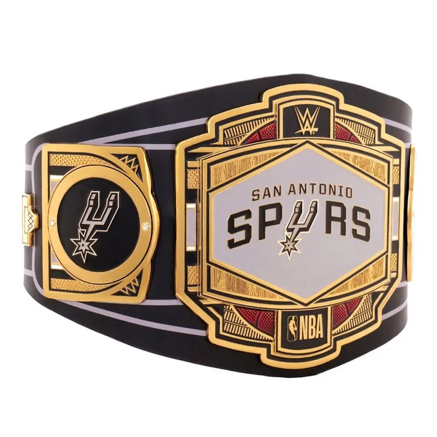 San Antonio Spurs NBA Championship Belt Wrestling Title Belts