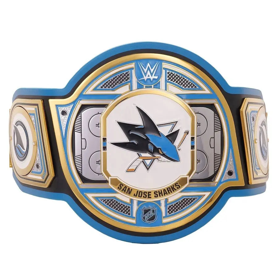 San Jose Sharks NHL Championship Belta Wrestling Title Belts