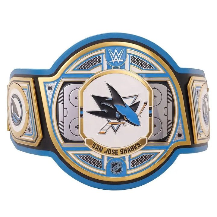 San Jose Sharks NHL Championship Belta Wrestling Title Belts